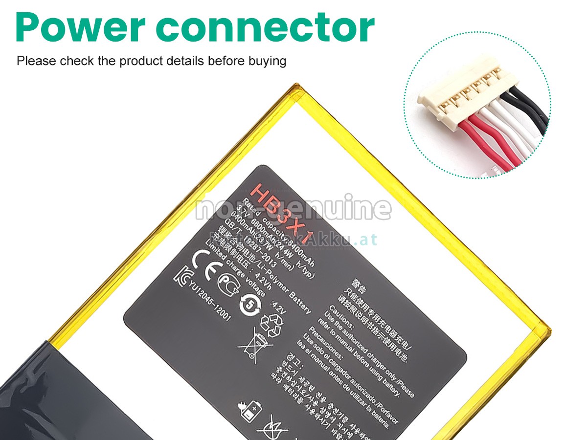 Akku für Huawei HB3484V3EAW