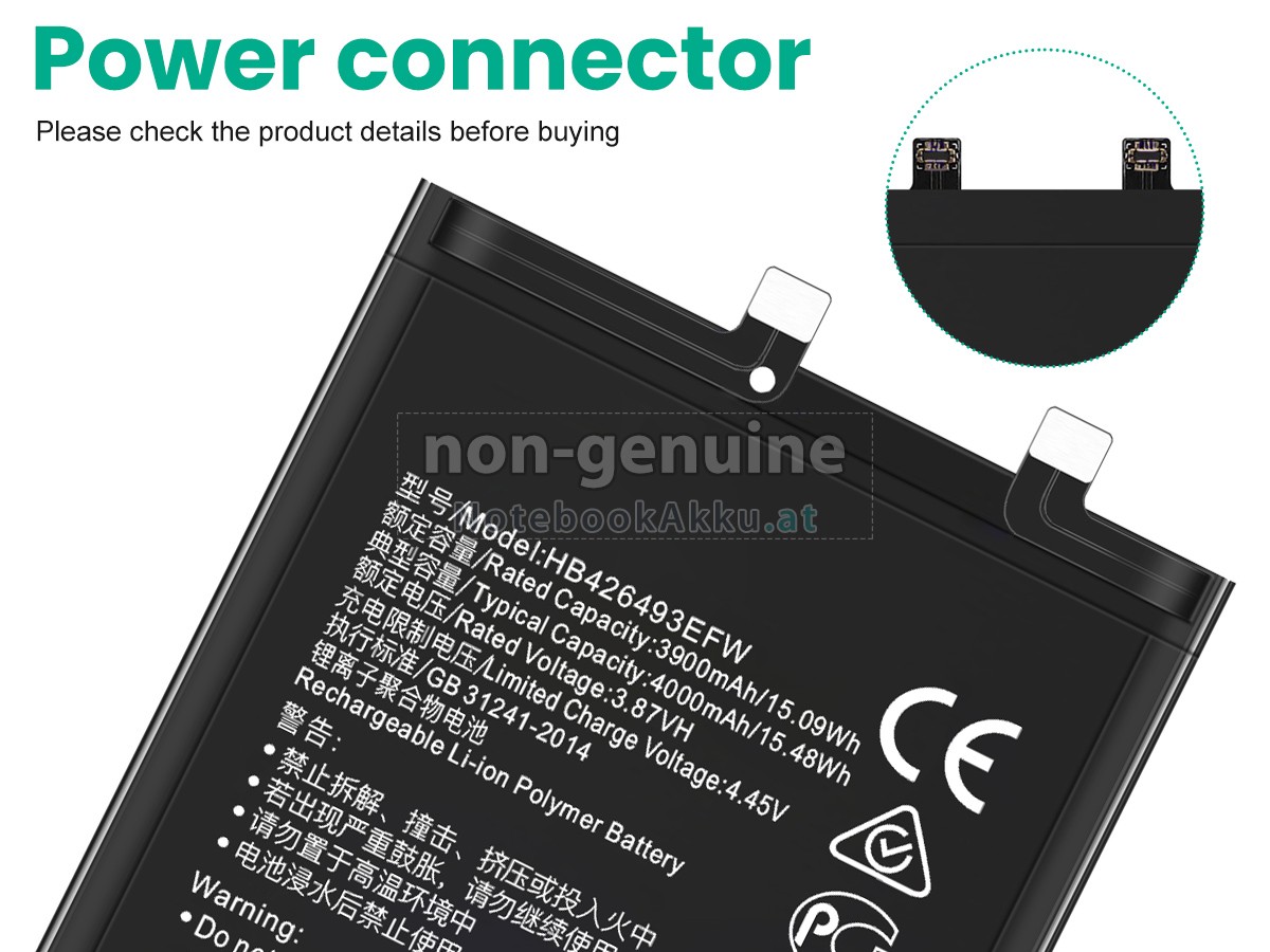 Akku für Huawei HB426493EFW