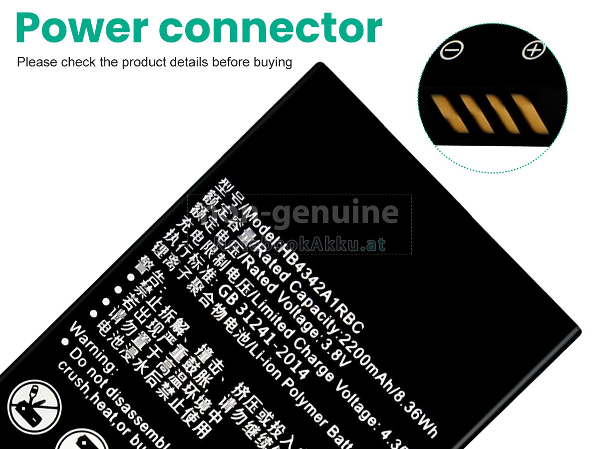 Akku für Huawei HB4342A1RBC