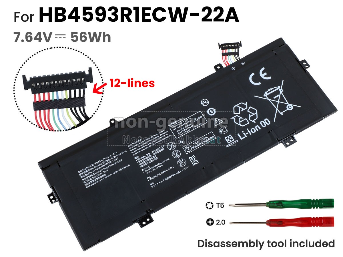 Akku für Huawei MATEBOOK X PRO 2021