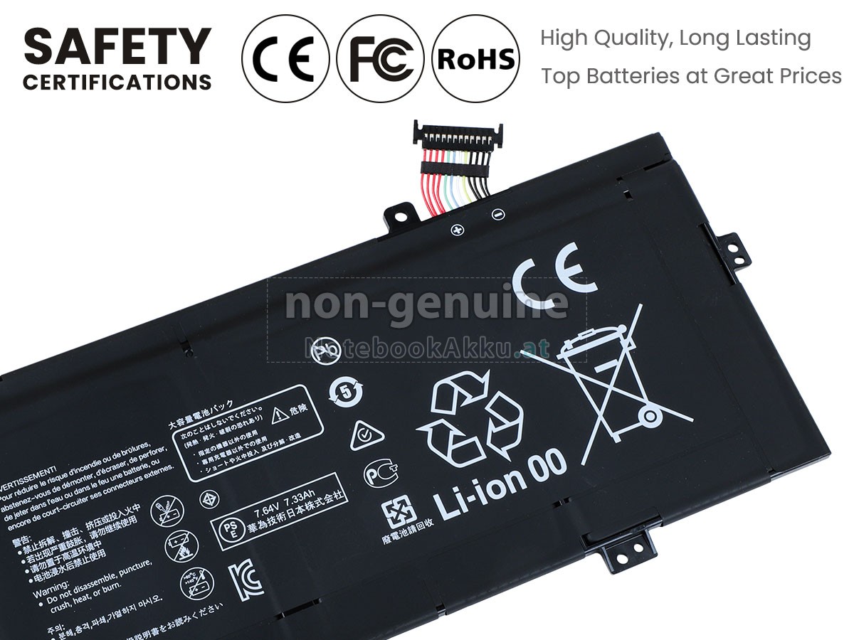 Akku für Huawei MATEBOOK X PRO 2021