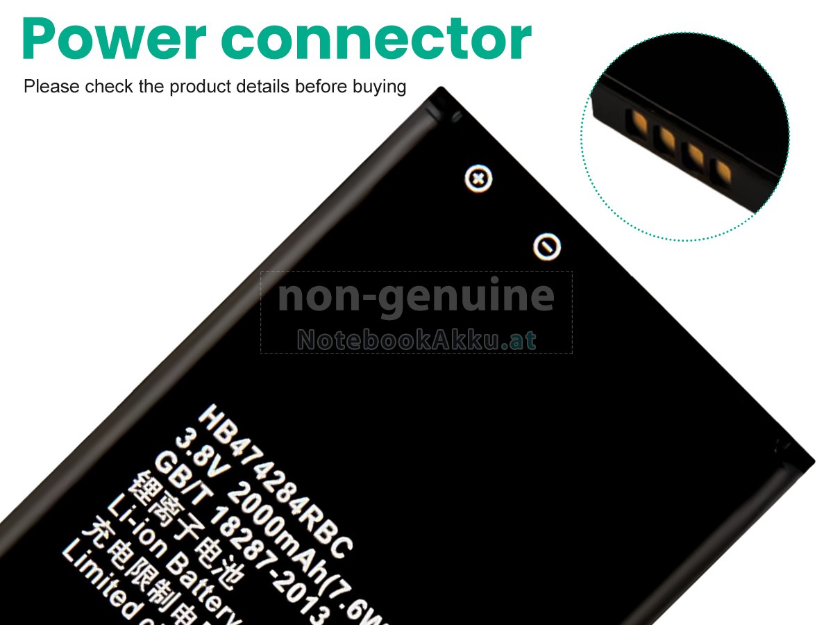 Akku für Huawei Y560-L0