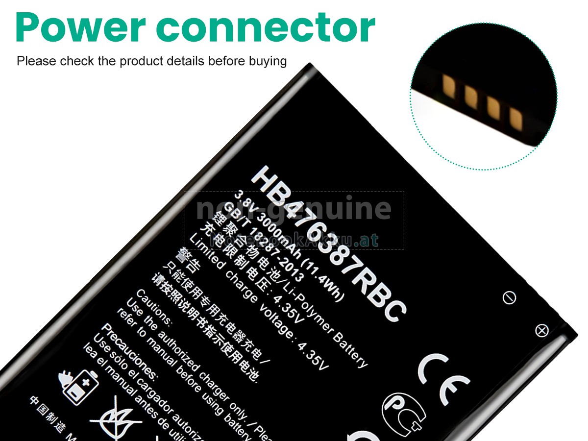 Akku für Huawei HB476387RBC