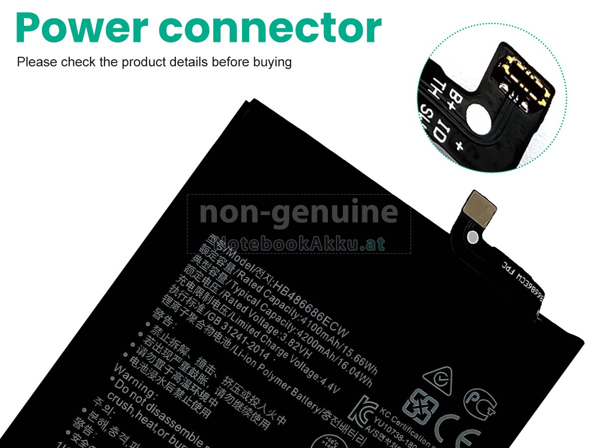 Akku für Huawei ENJOY 20 PLUS 5G