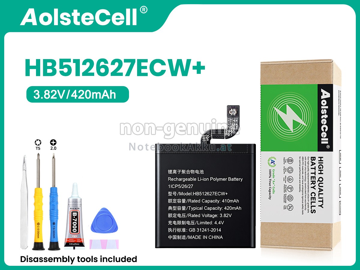 Akku für Huawei HB512627ECW+