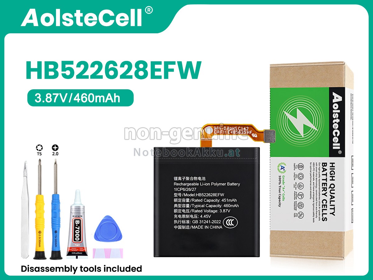 Akku für Huawei HB522628EFW