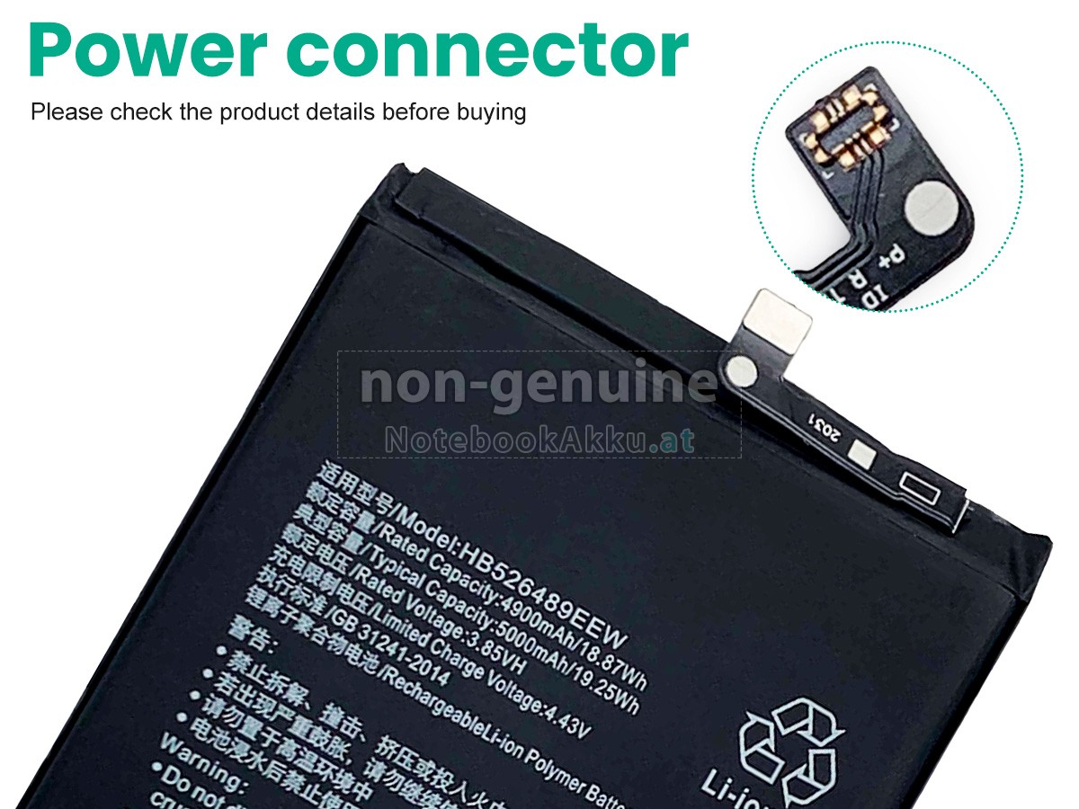 Akku für Huawei Y6P