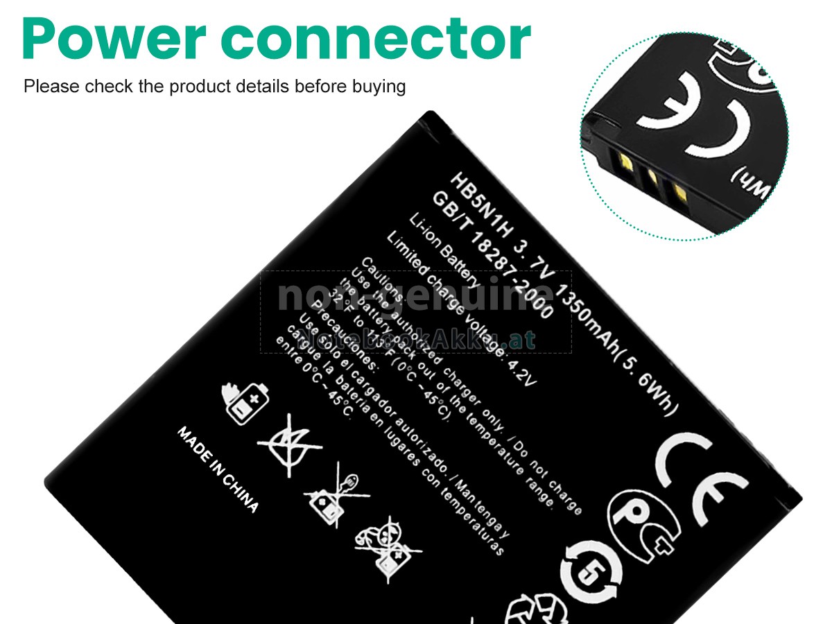 Akku für Huawei HB5N1H