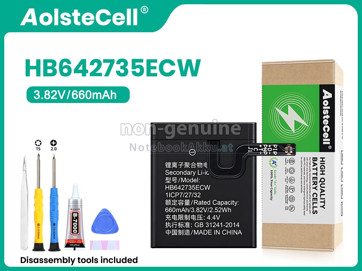 Akku für Huawei HB642735ECW