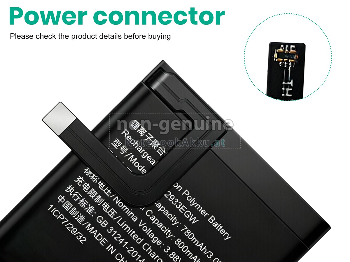 Akku für Huawei HB652933EGW