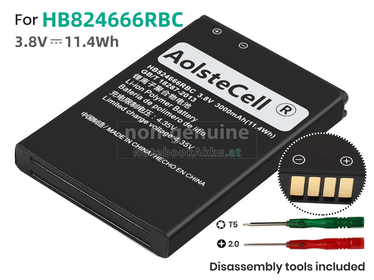 Akku für Huawei HB824666RBC