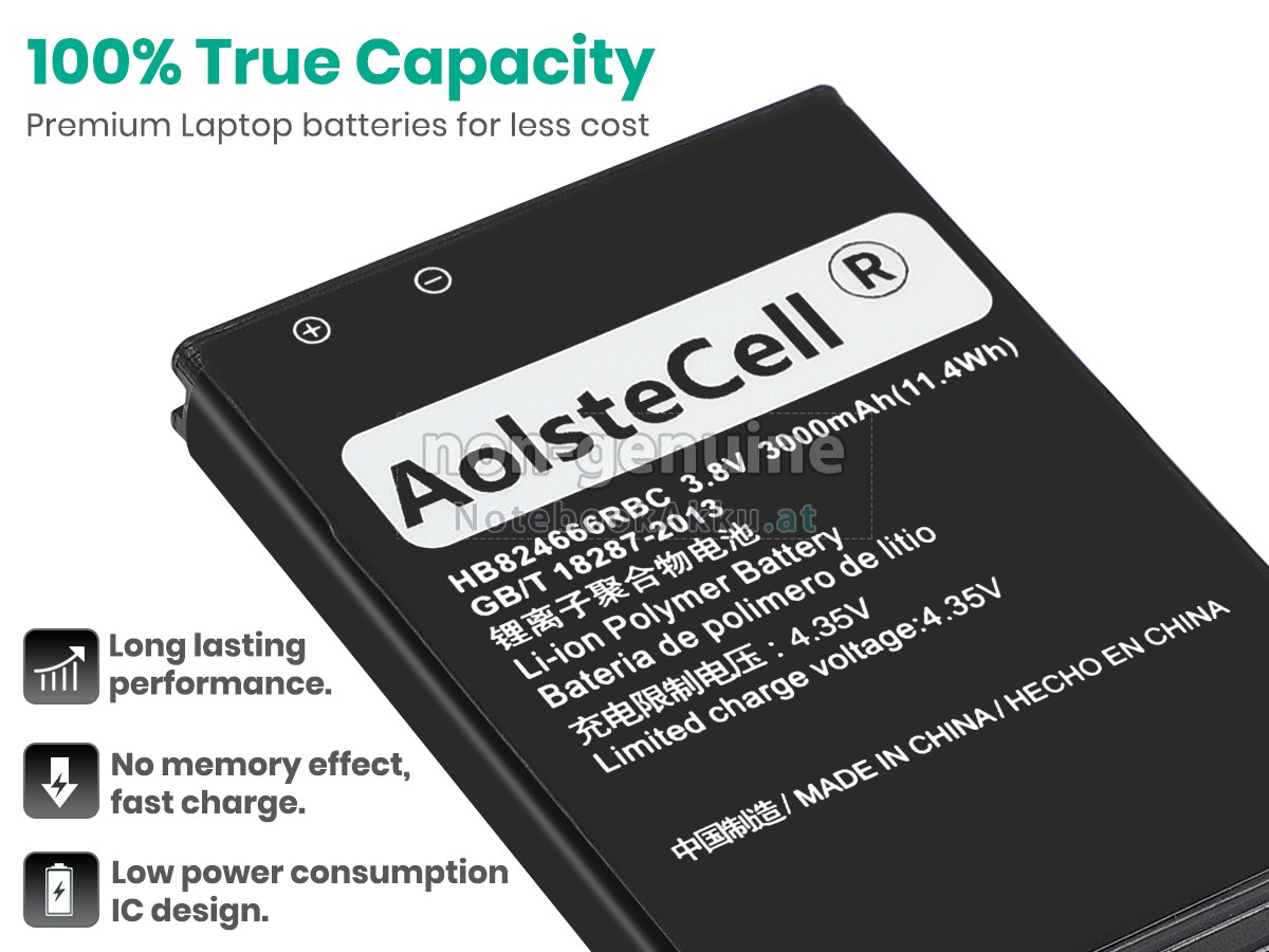 Akku für Huawei HB824666RBC