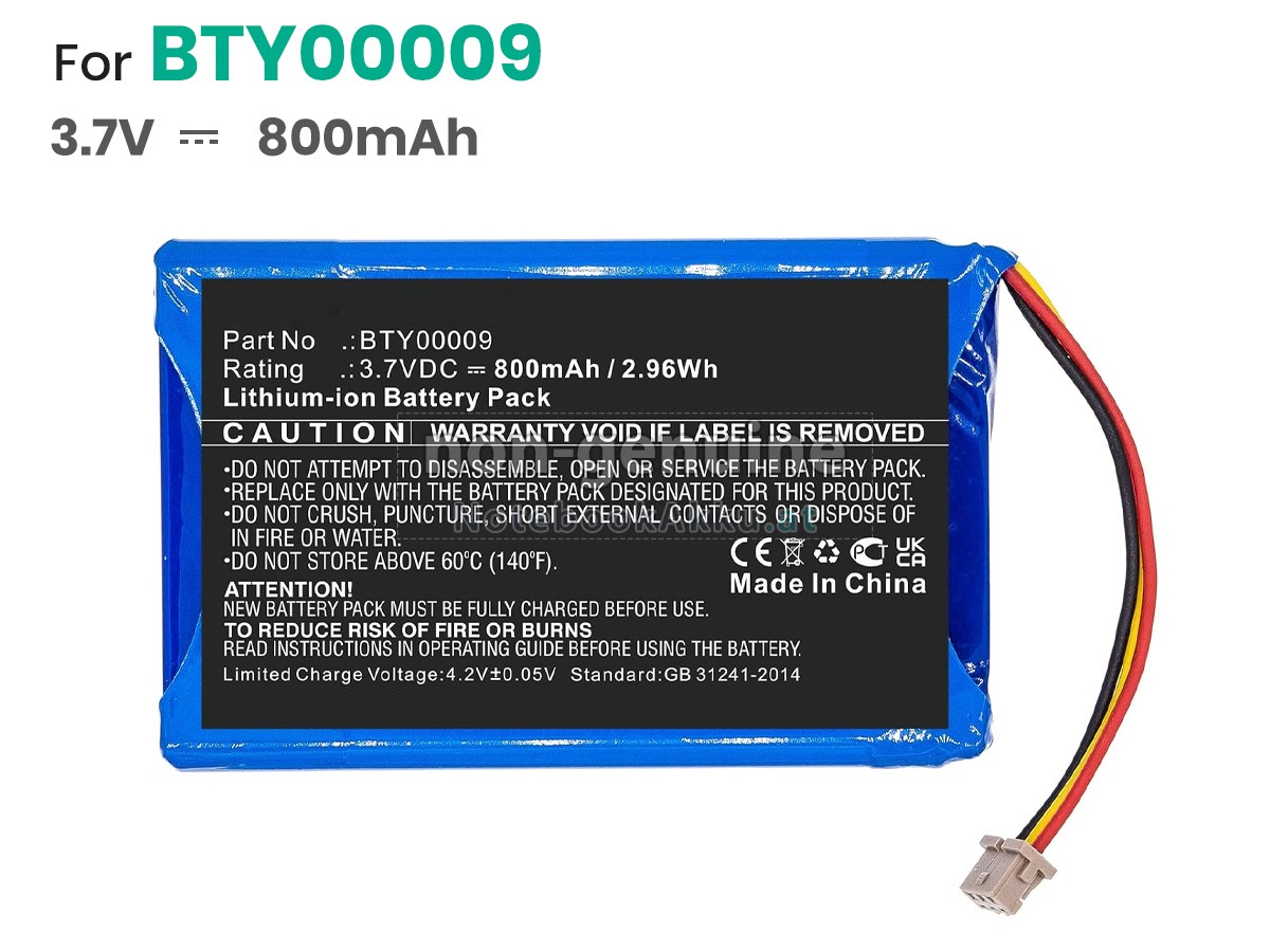 Akku für Ingenico BTY00009