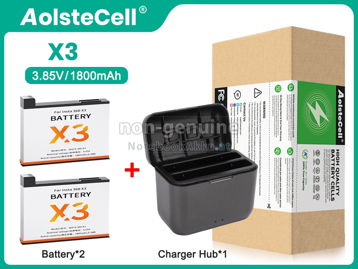 Akku für Insta360 X3