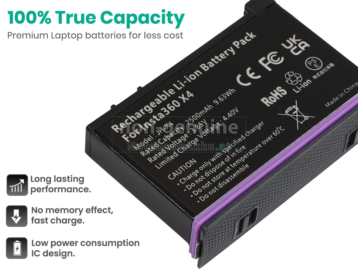 Akku für Insta360 CINSBBMA