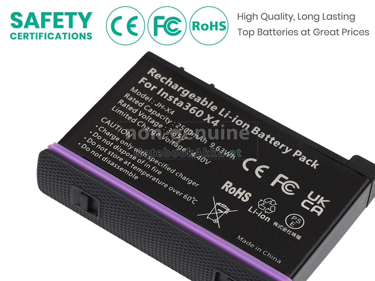 Akku für Insta360 CINSBBMA