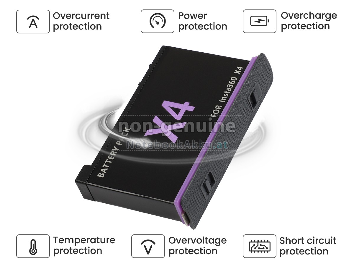 Akku für Insta360 CINSBBMA