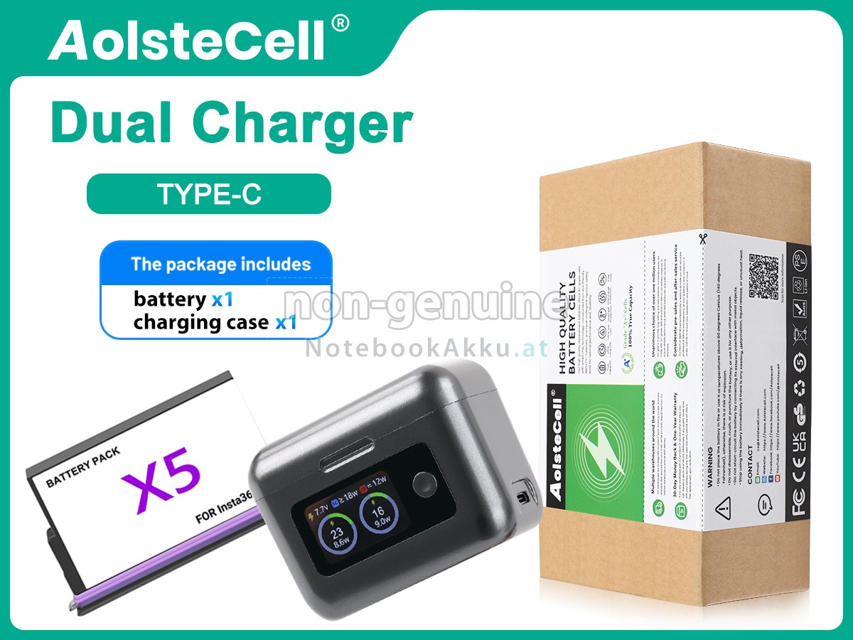 Akku für Insta360 X5