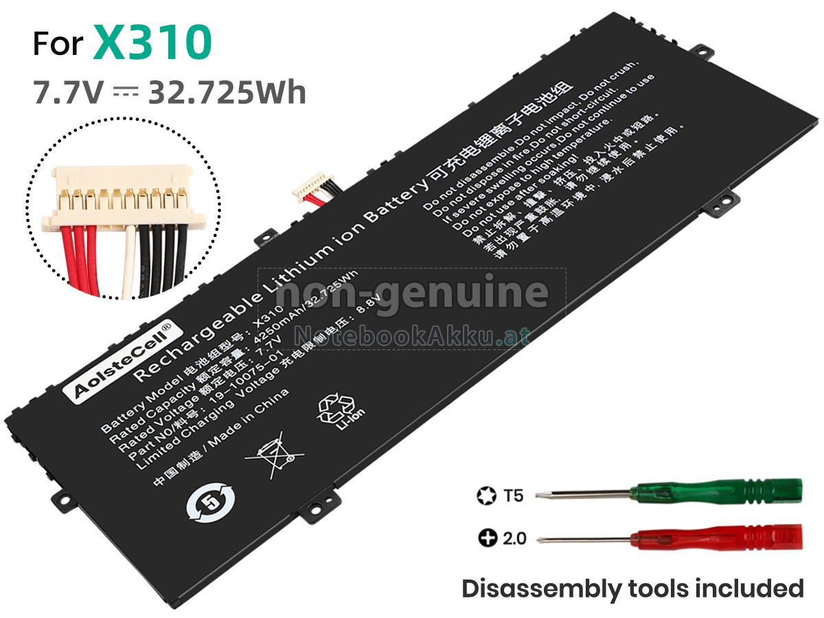 Akku für Jumper LARKBOOK CWI509