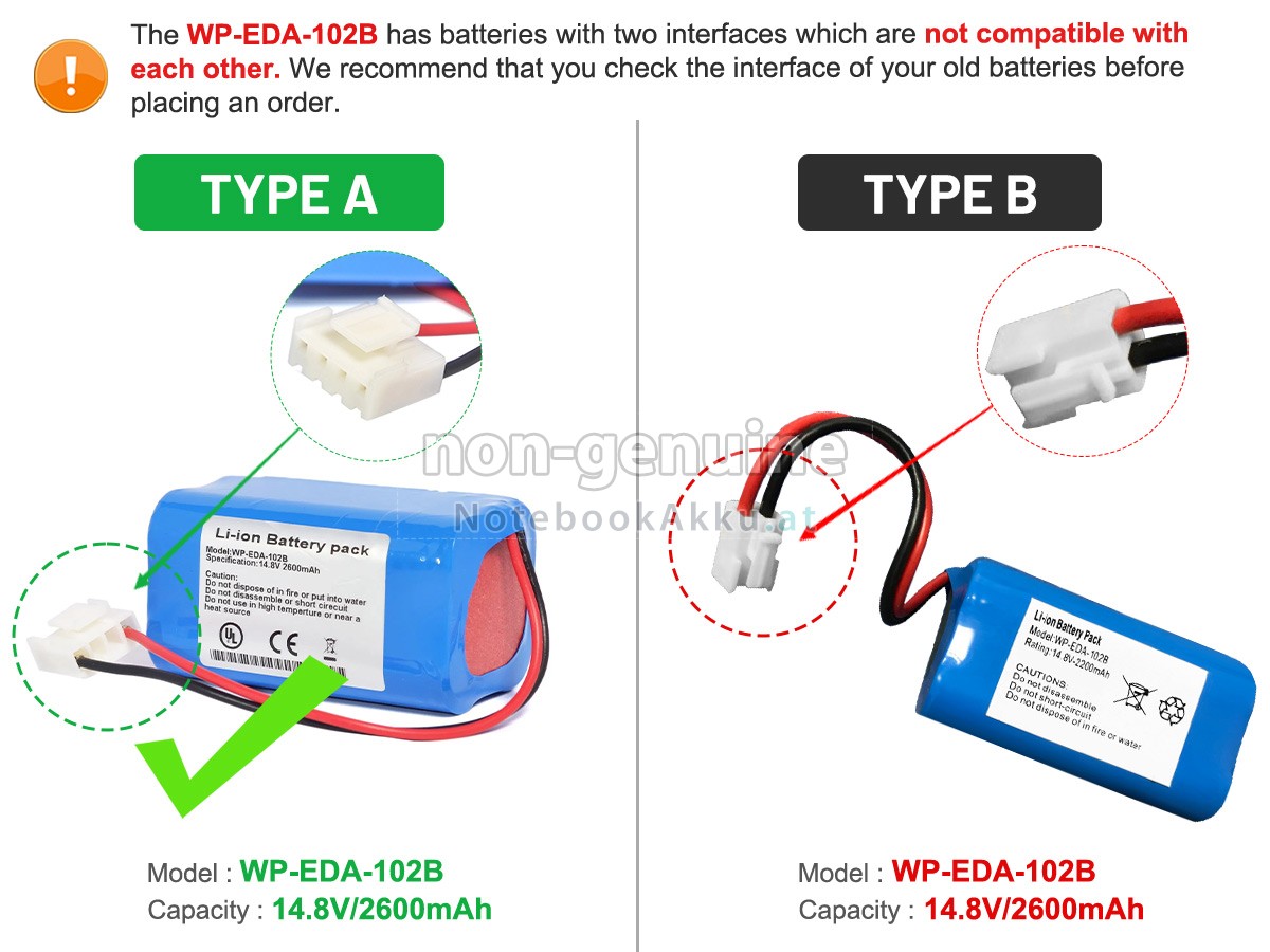 Akku für KADEY YASEN ECG-903A