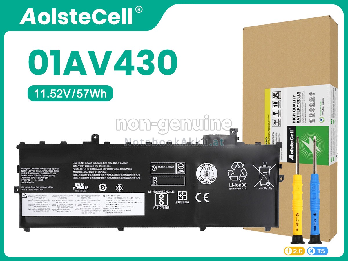 Akku für Lenovo ThinkPad X1 CARBON(20KH006DGE)