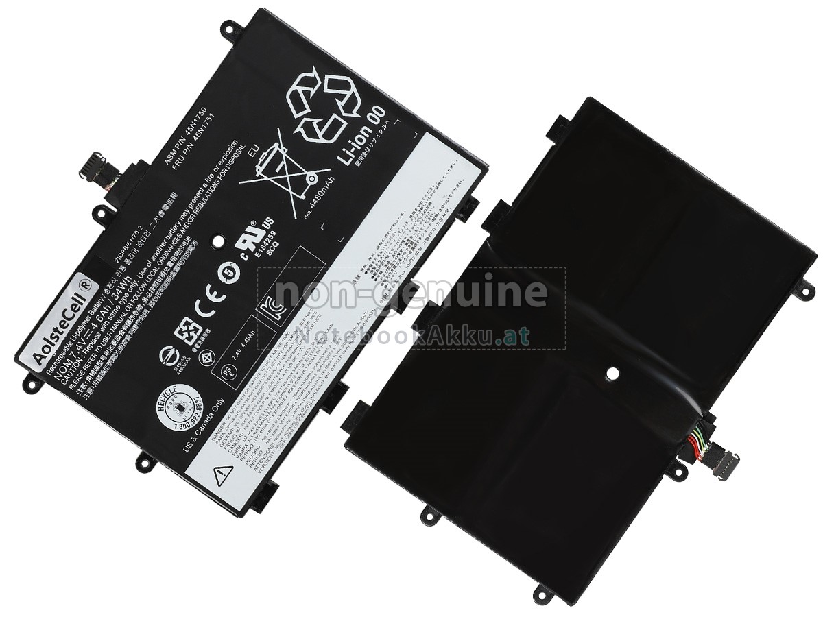 Akku für Lenovo ThinkPad YOGA 11E(20D9-9000EAU)