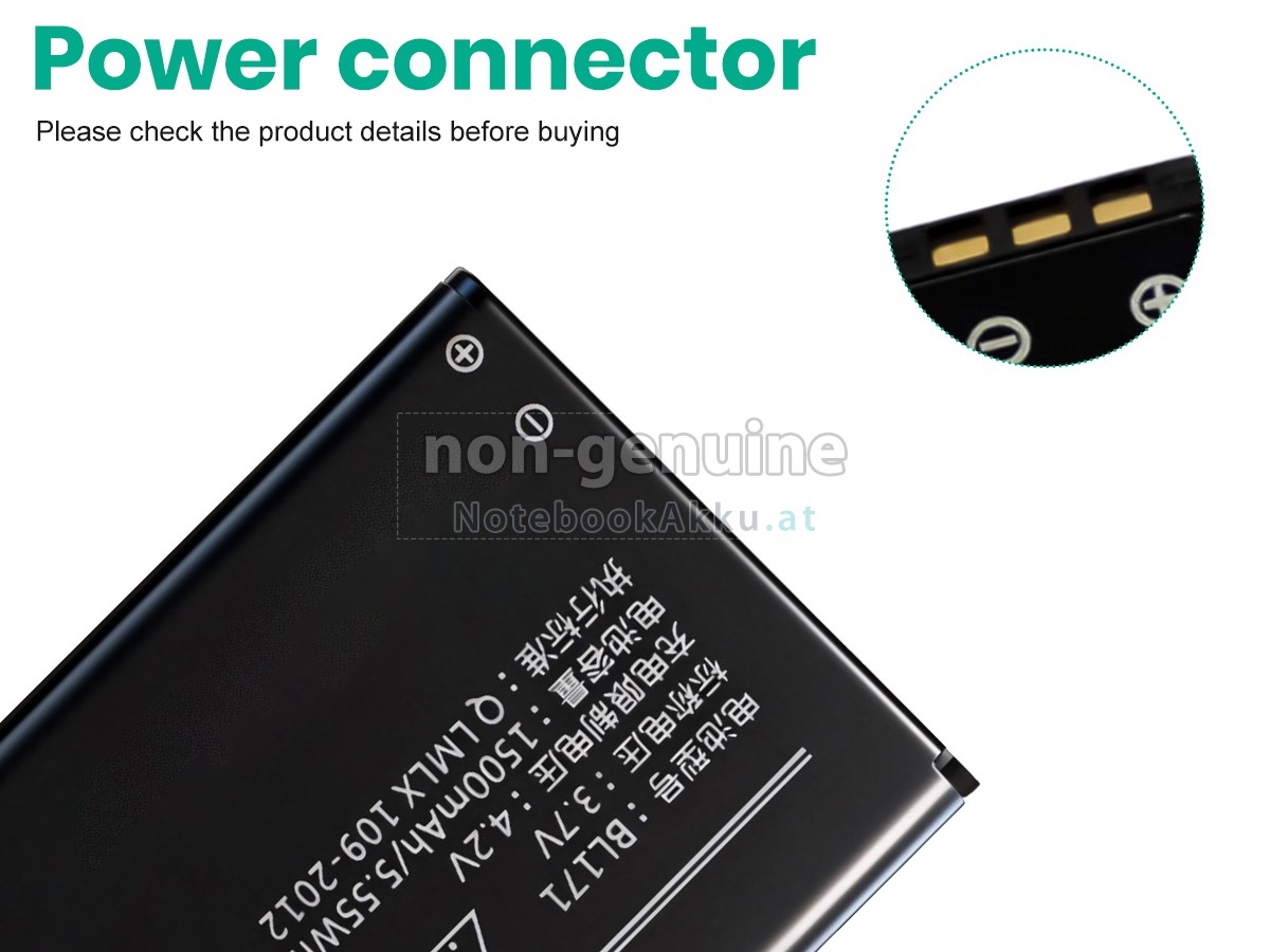 Akku für Lenovo A370E