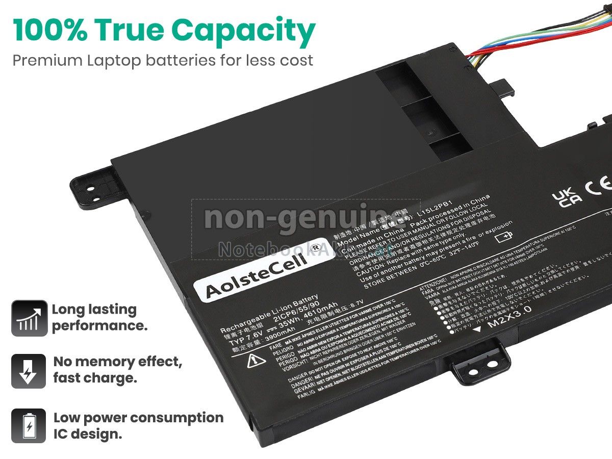 Akku für Lenovo 5B10M50524