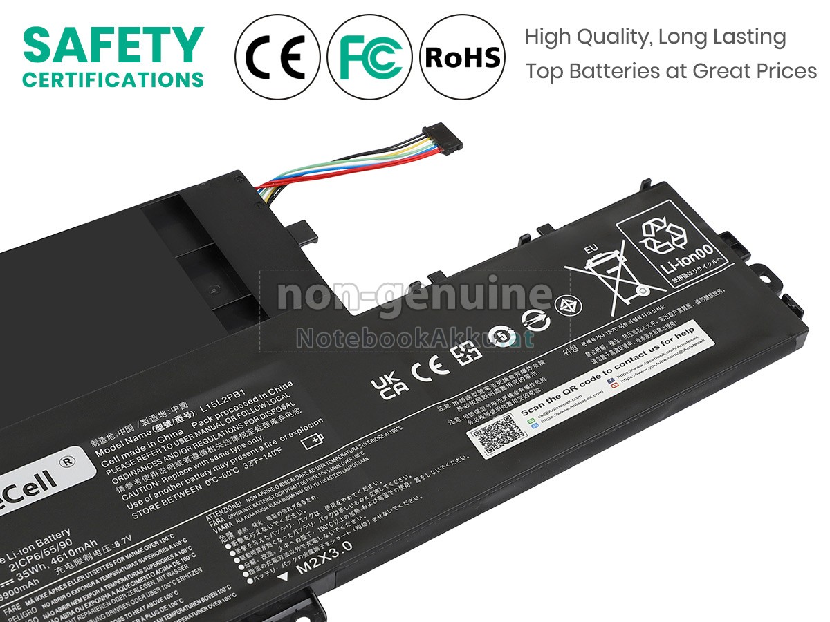 Akku für Lenovo 5B10M50524