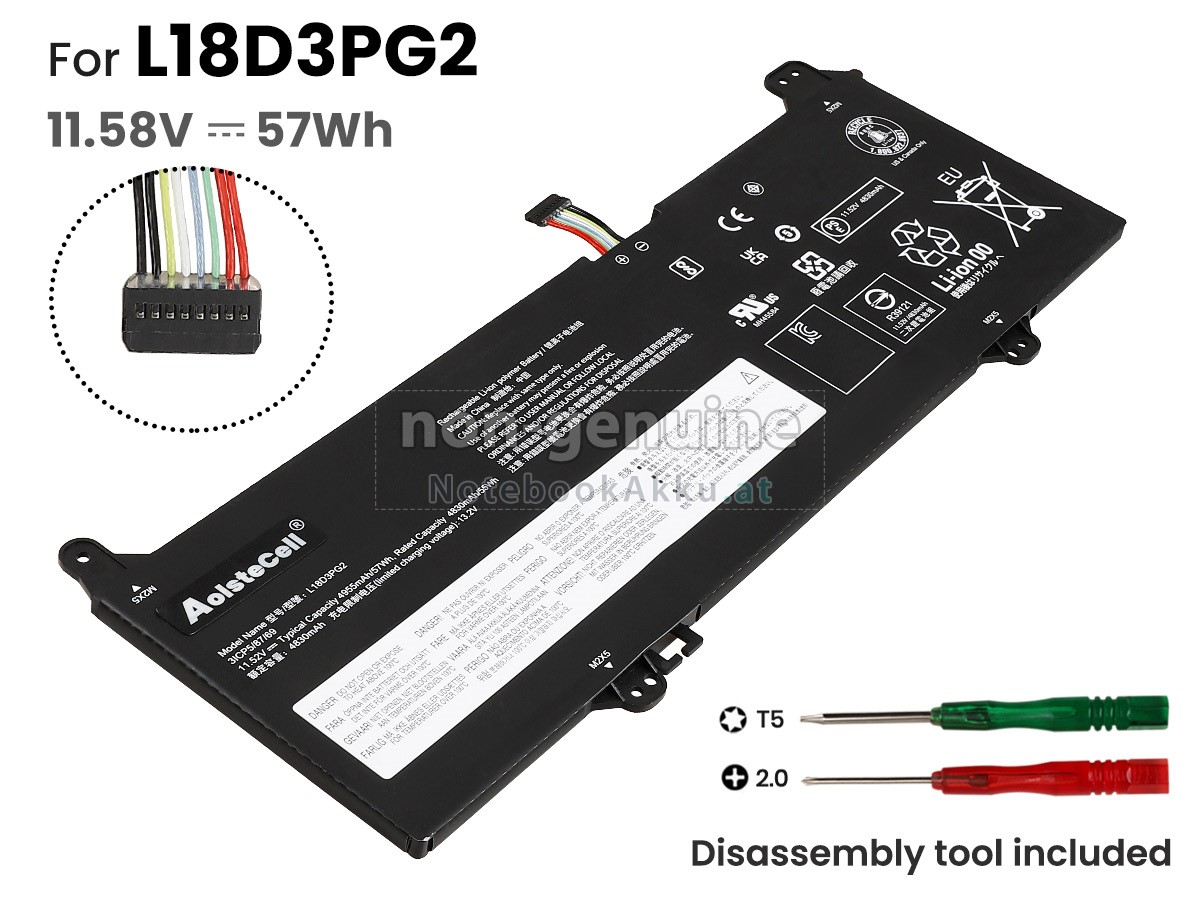 Akku für Lenovo 14W-81MQ003TEK