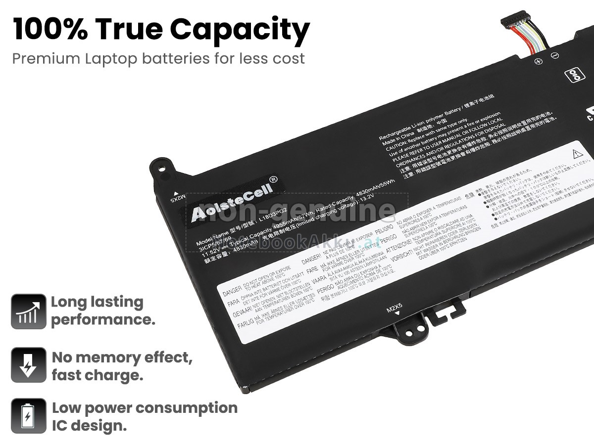 Akku für Lenovo 14W-81MQ003TEK