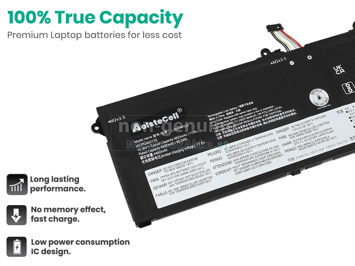 Akku für Lenovo LEGION S7 16ARHA7-82UG000DSP