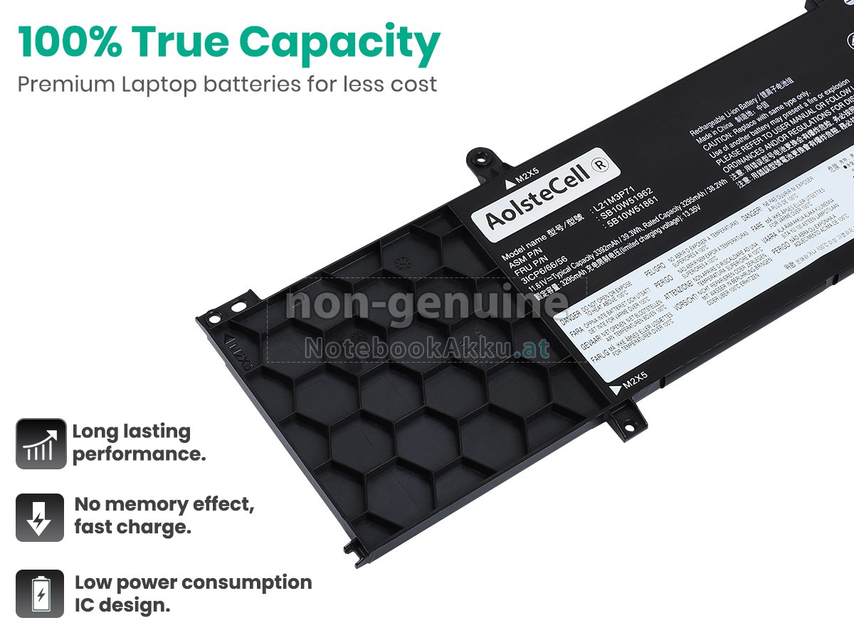 Akku für Lenovo ThinkPad P14S GEN 3 (INTEL)-21AK00ACMZ