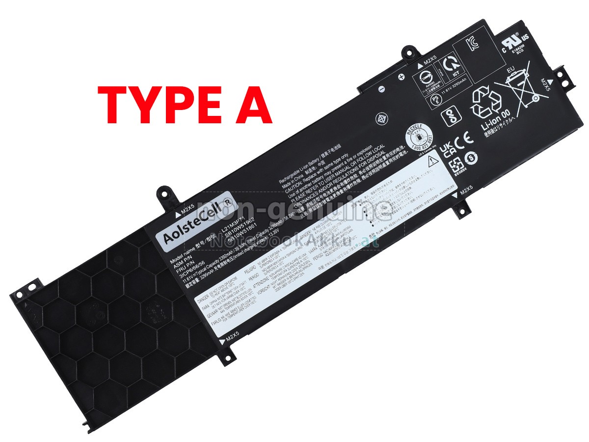 Akku für Lenovo ThinkPad P14S GEN 3 (INTEL)-21AK00ACMZ