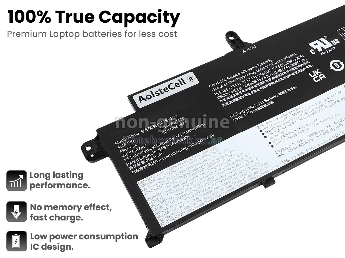 Akku für Lenovo ThinkPad T14S GEN 4 (AMD)-21F8000DSP