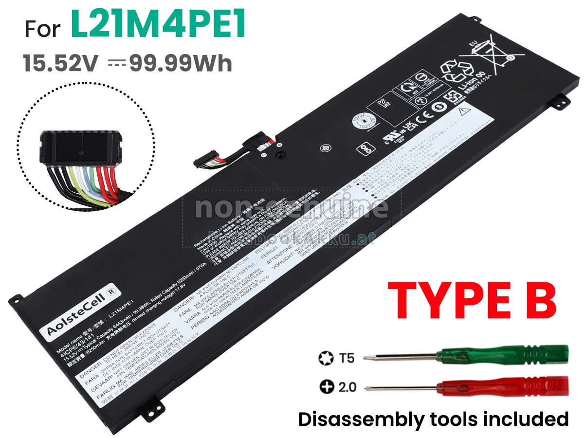 Akku für Lenovo LEGION S7 16ARHA7-82UG000DSP