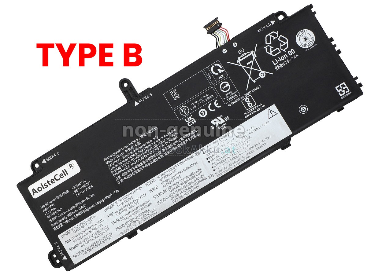 Akku für Lenovo ThinkPad X13 GEN 4-21EX004FMZ