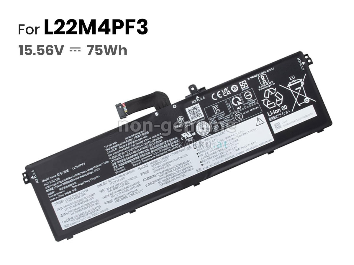 Akku für Lenovo IdeaPad PRO 5 14APH8-83AM000AMX