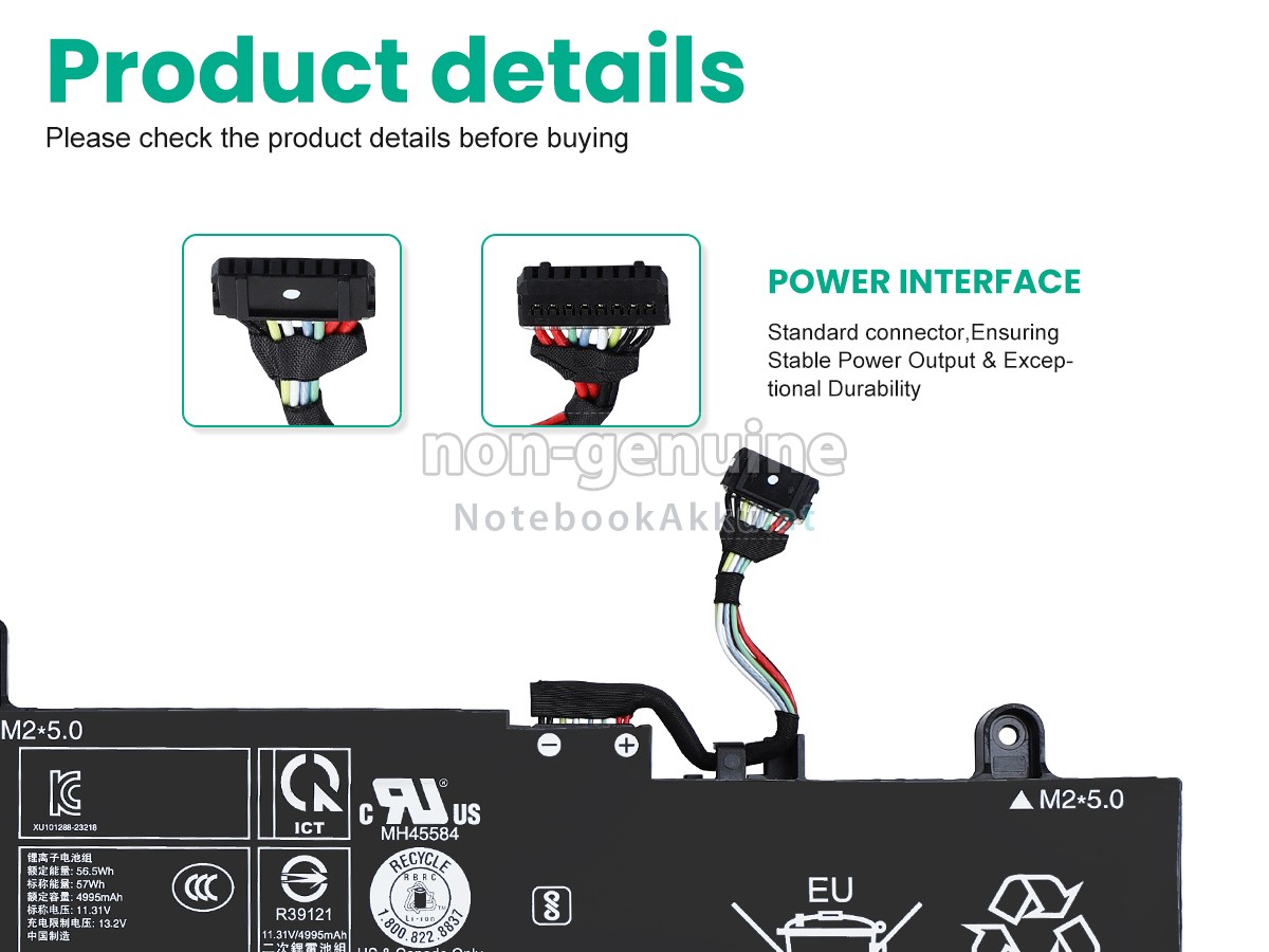 Akku für Lenovo L23C3PG2