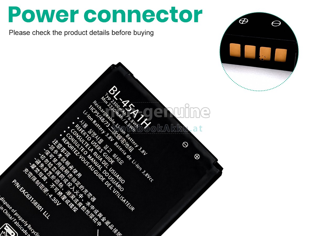 Akku für LG BL-45A1H