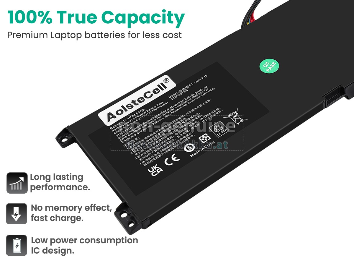 Akku für Machenike F117-V
