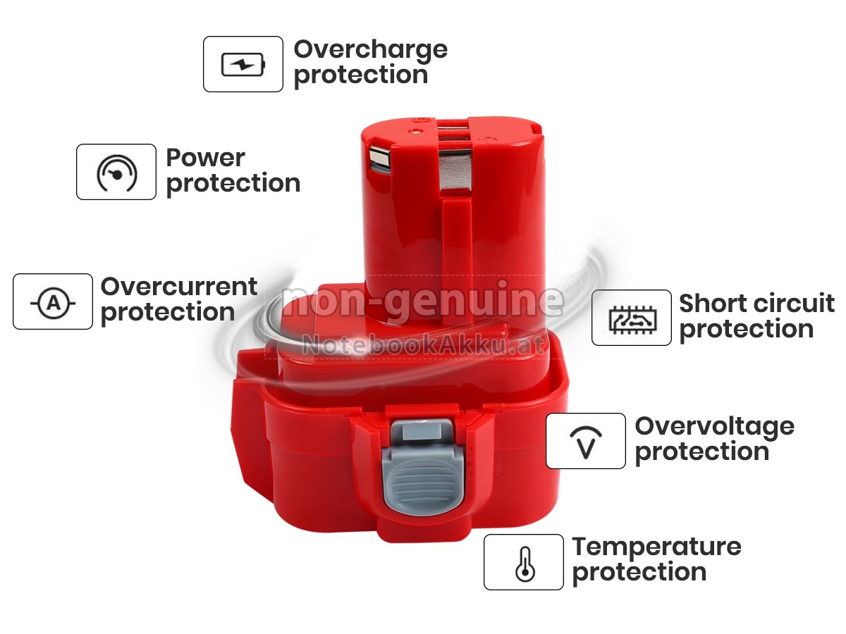 Akku für Makita 1234