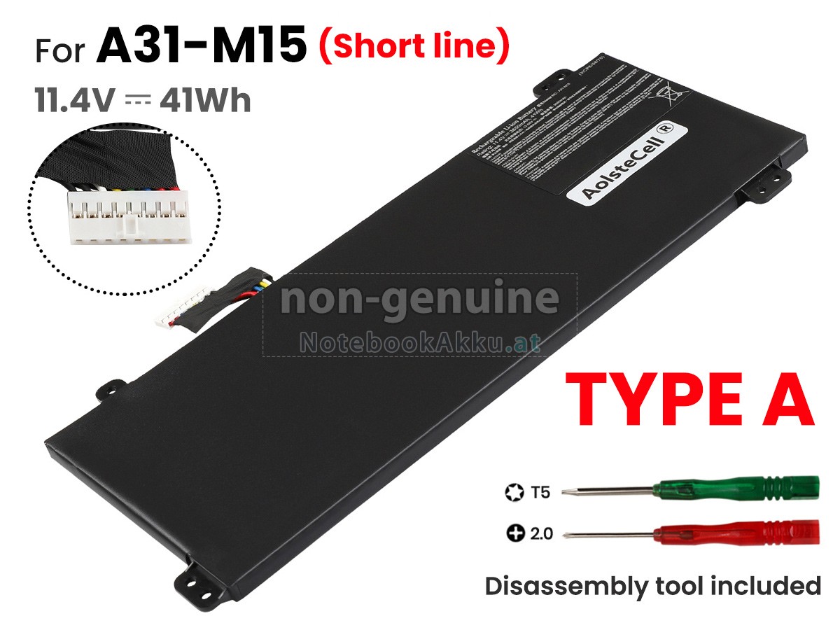 Akku für Medion 0B23-01Q9000M