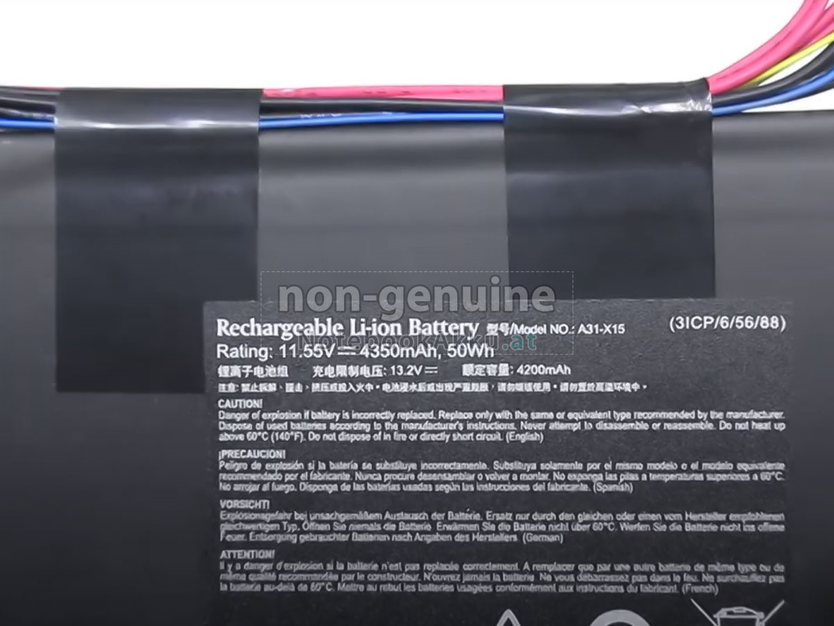 Akku für Medion A31-X15