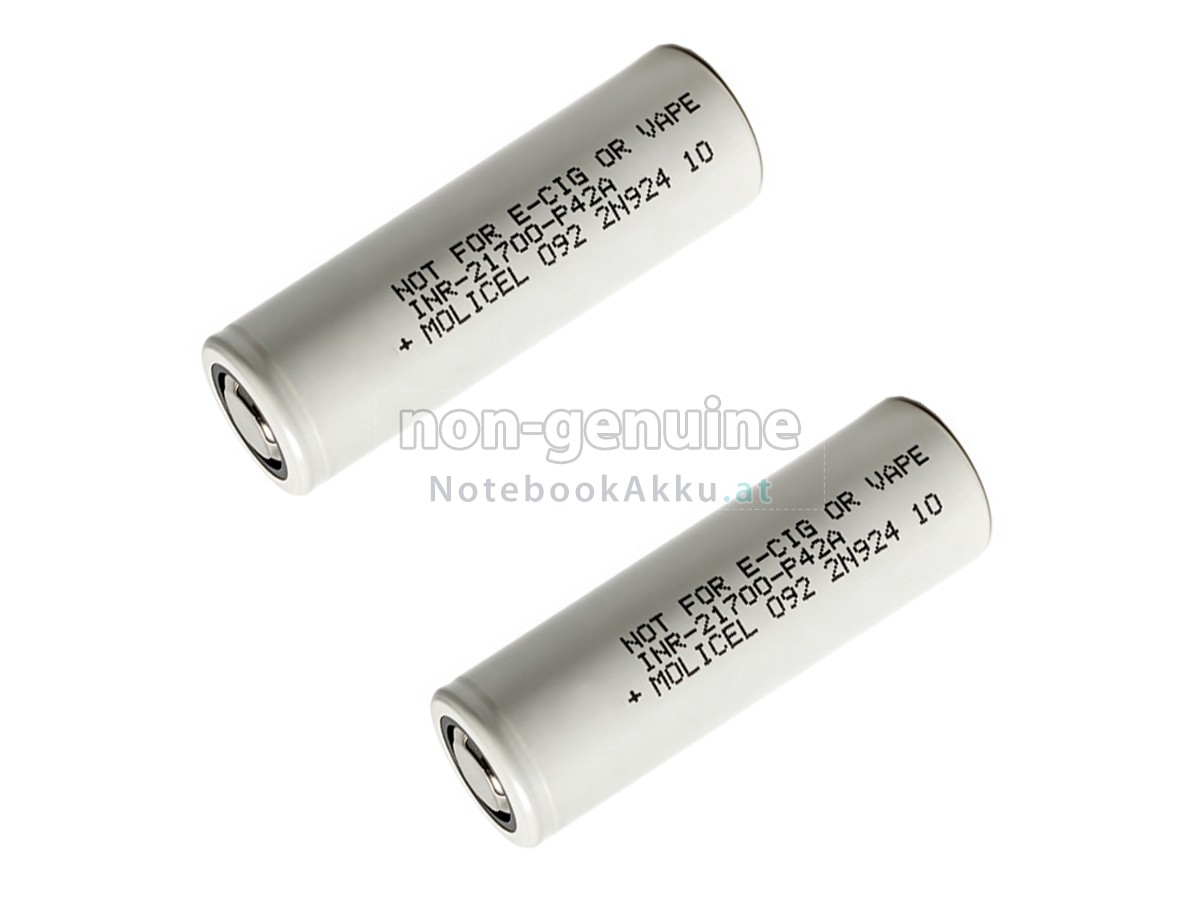 Akku für Molicel INR-21700-P42A