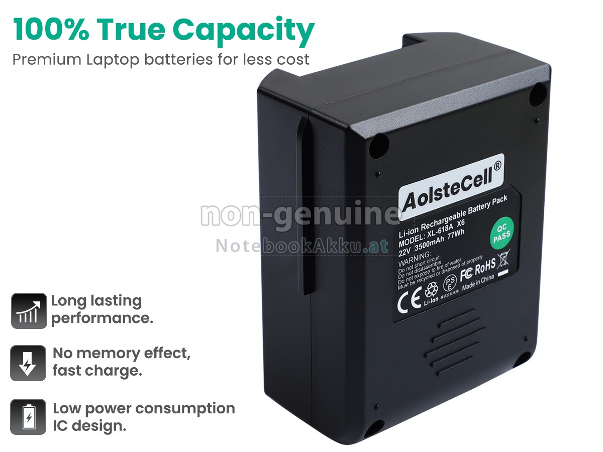 Akku für Moosoo XL-618A