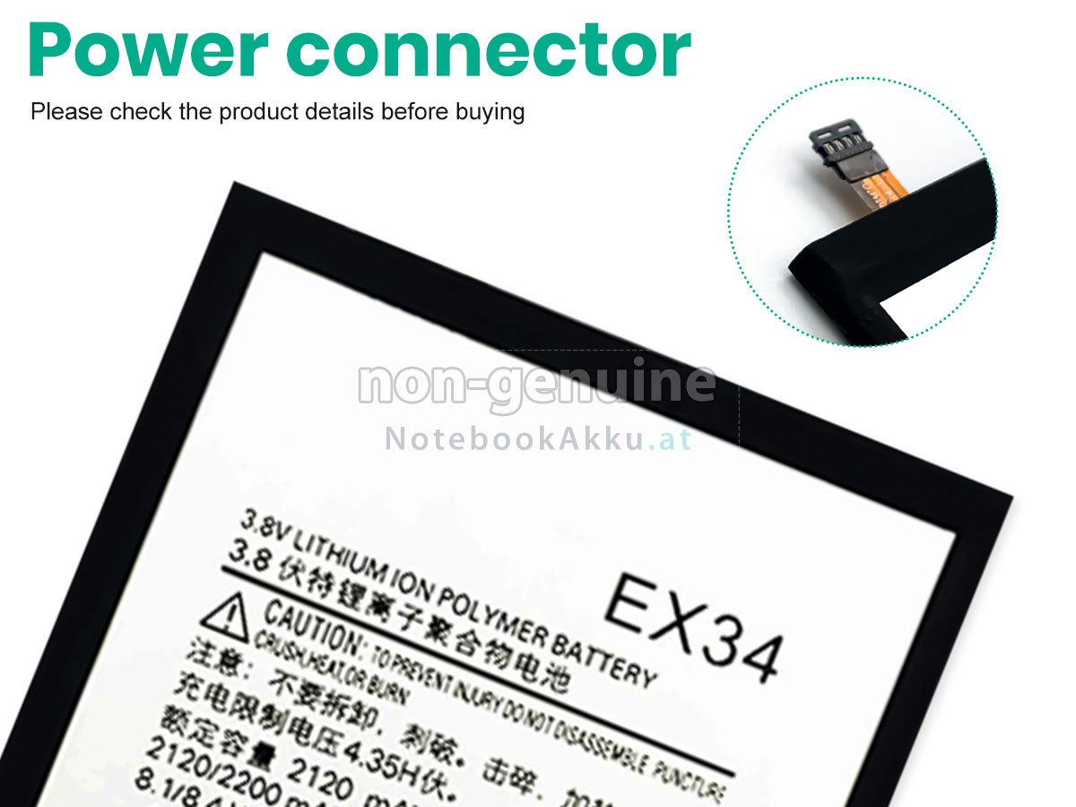 Akku für Motorola EX34