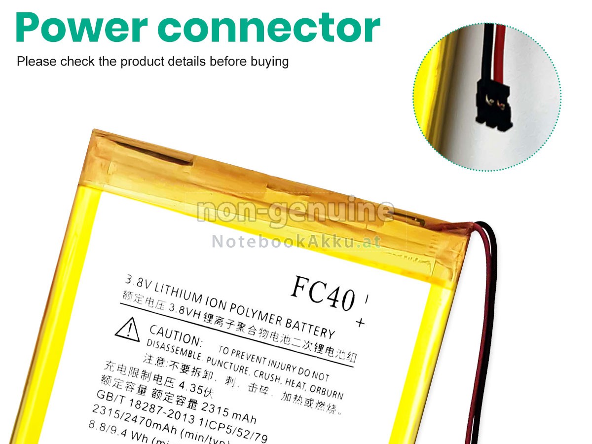Akku für Motorola FC40