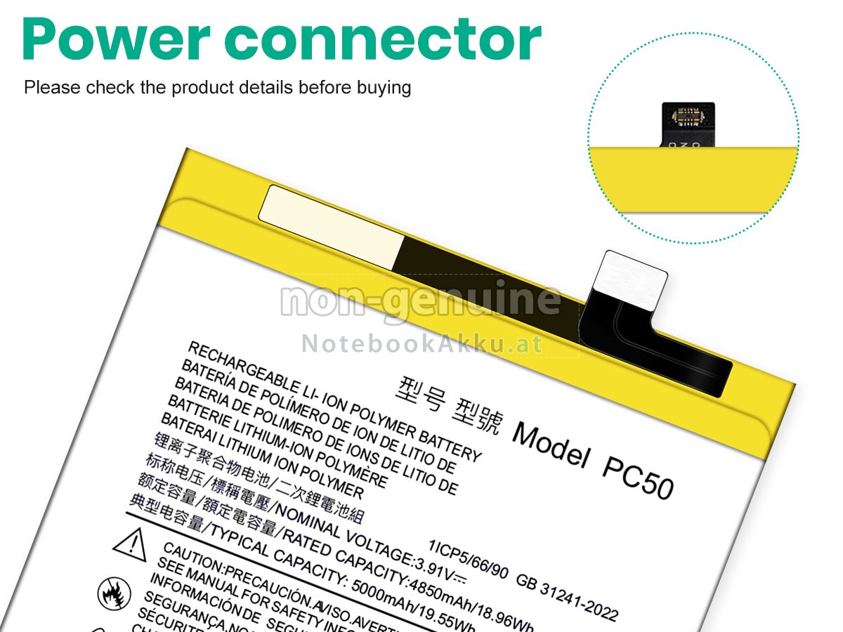 Akku für Motorola PC50