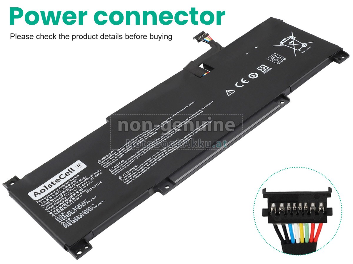 Akku für MSI MODERN 14 C11M-065US